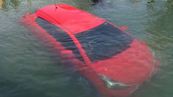 Woman follows car’s GPS directions straight into Lake Huron