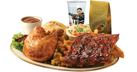 Swiss Chalet ‘Go Rogue’ Festive 1 - 3 Rack Combo Special