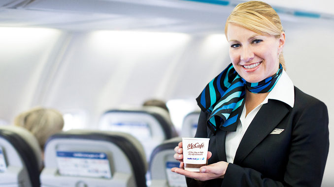WestJet Airlines Serving McDonald’s Coffee On Flights