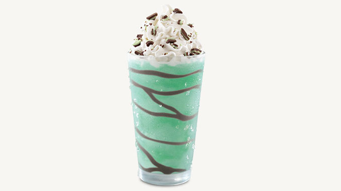 Arby’s Canada Offers New Mint Chocolate Swirl Shake For A Limited Time