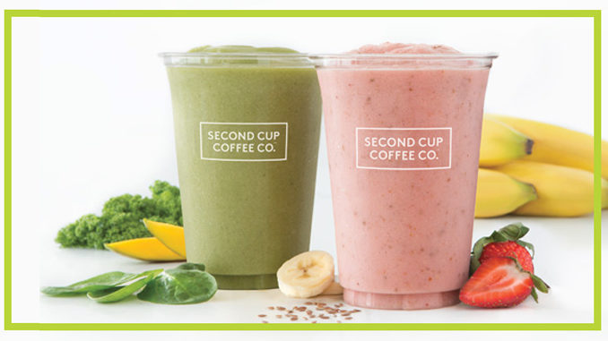 Second Cup Serves Up All New Smoothies