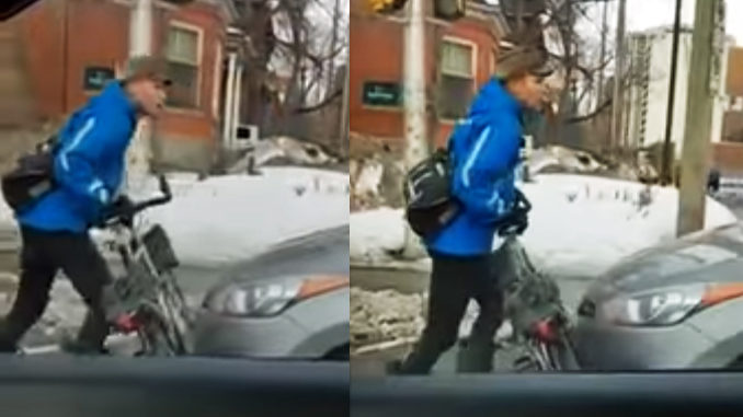Video Captures Standoff Between Cyclist And Driver In Ottawa