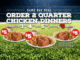 Buy 2 Quarter Chicken Dinners And Get Up To 3 More For $5 Each At Swiss Chalet