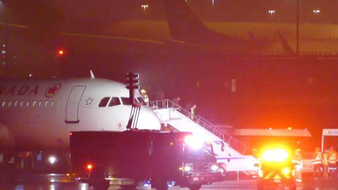 This Air Canada Plane From Halifax Slid Off The Runway In Toronto