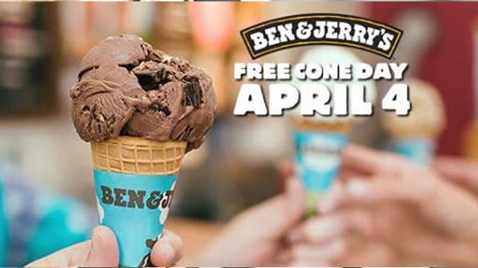Ben & Jerry’s Canada Celebrates Free Cone Day On April 4, 2017