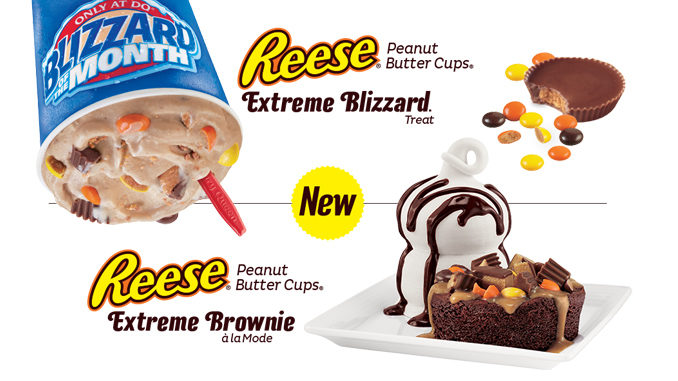 Dairy Queen Canada Offers New Reese Extreme Blizzard, Reese Extreme Brownie