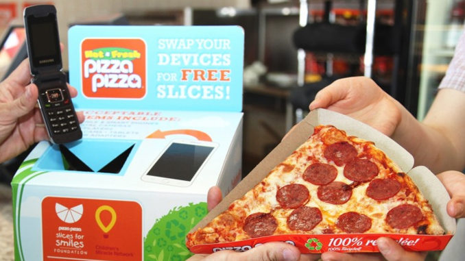 Free Pizza Slices For Devices At Pizza Pizza Through April 30, 2017