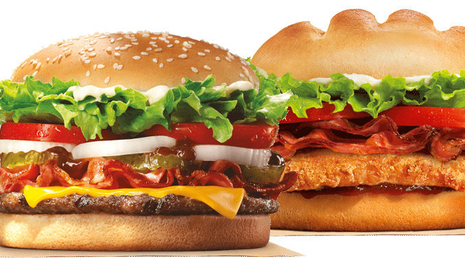 Burger King Canada Offers New BBQ Bacon Whopper And BBQ Bacon Tendercrisp