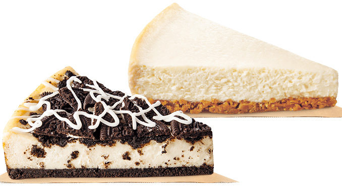 Burger King Canada Offers New Oreo Cookie Cheesecake and New York Style Cheesecake