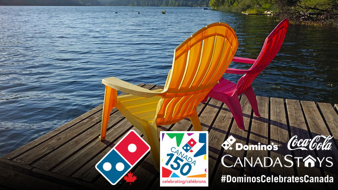Domino’s Celebrates Canada Sweepstakes - Win Trips And Pizza Through June 18, 2017