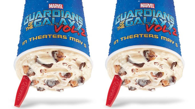 Guardians Awesome Mix Blizzard Is Dairy Queen Canada’s Blizzard Of The Month For May 2017