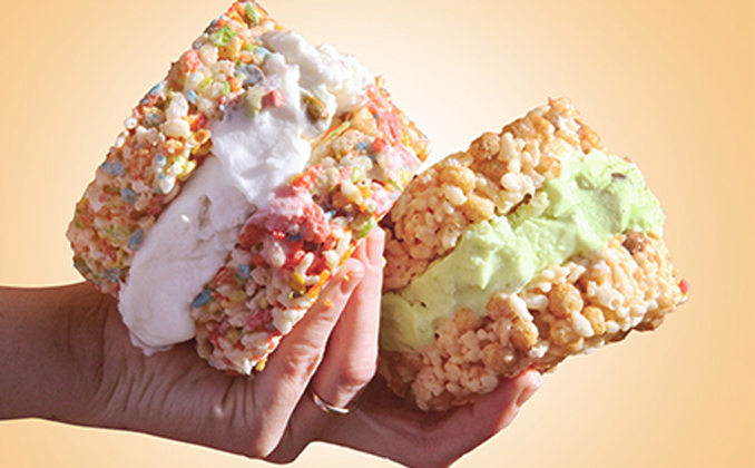 Cereal Monster Sandwiches
