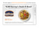 Harvey’s Offers $6.99 Build-A-Bowl Through May 21, 2017