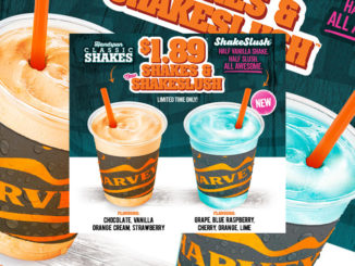Harvey’s Serves Up $1.89 Shakes And New ShakeSlush