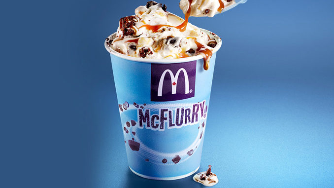 McDonald’s Canada Introduces New Caramel Brownie McFlurry