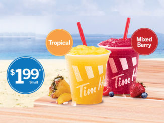 Tim Hortons Adds Two New Real Fruit Chill Flavours For Summer 2017