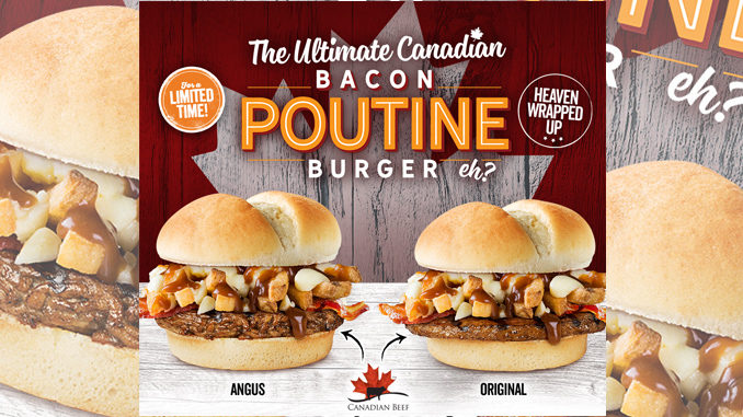 Harvey’s Serves Up The Ultimate Canadian Bacon Poutine Burger