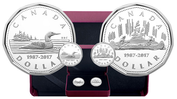 Mint Celebrates 30th Anniversary Of The Loonie With Special Two-Coin Set