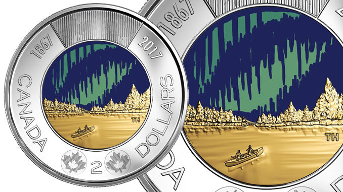 Mint Unveils New Glow-In-The-Dark Toonie For Canada 150