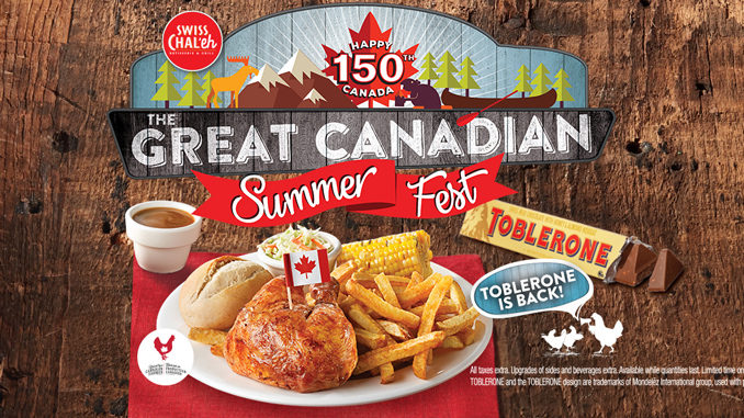Swiss Chalet Launches The Great Canadian Summer Fest Promotion