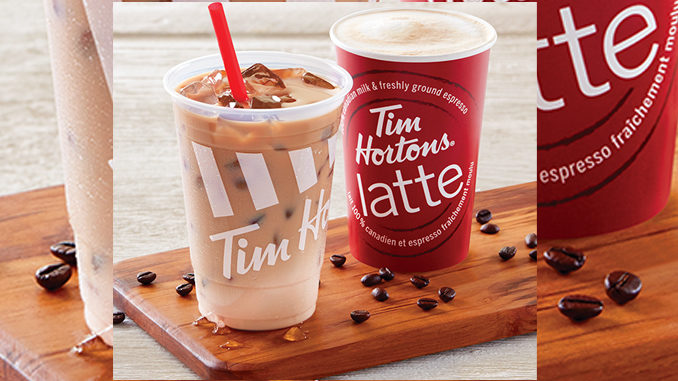 Tim Hortons Introduces New Iced Latte