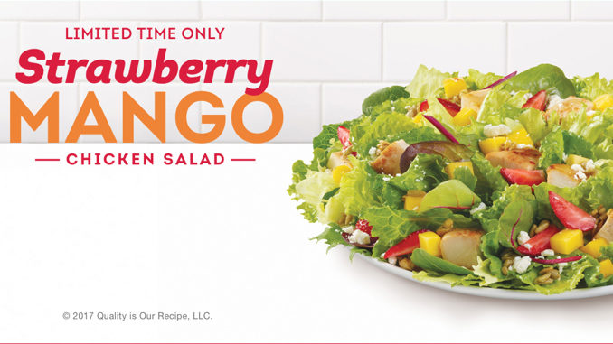 Wendy’s Canada Introduces New Strawberry Mango Chicken Salad
