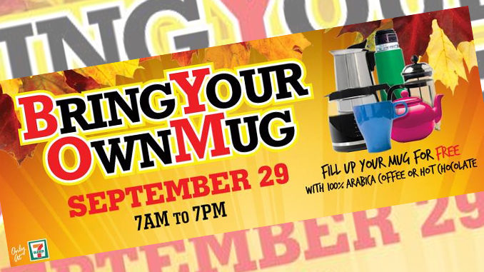 Fill Up Your Mug For Free At 7-Eleven Canada On September 29, 2017
