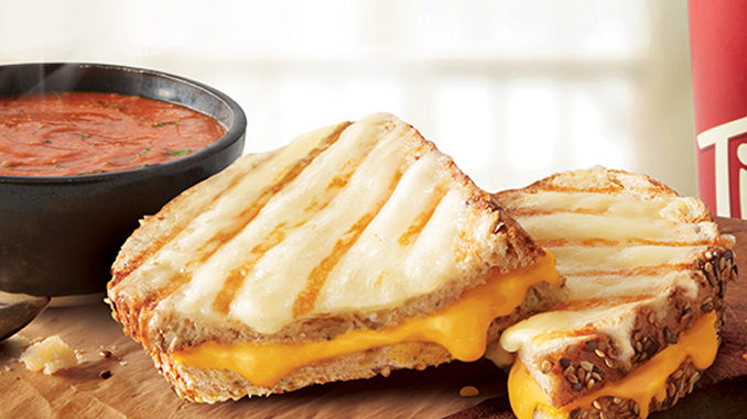 Tim Hortons Introduces New Artisan-Style Grilled Cheese