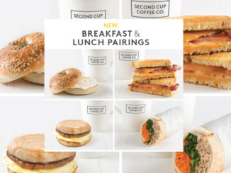 Second Cup Offers New Breakfast And Lunch Pairings Menu
