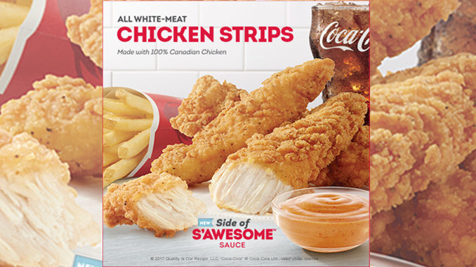 Wendy's Canada Pairs New S'Awesome Sauce With Homestyle Chicken Strips