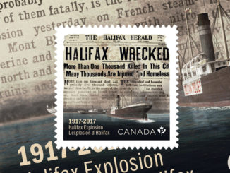 Canada Post Unveils Halifax Explosion Stamp
