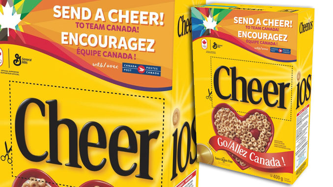 Cheerios Unveils New ‘Cheer’ Box In Support Of Canada’s 2018 Winter Olympians