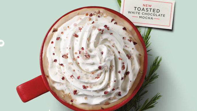 Starbucks Canada Launches New Toasted White Chocolate Mocha For The 2017 Holiday Season