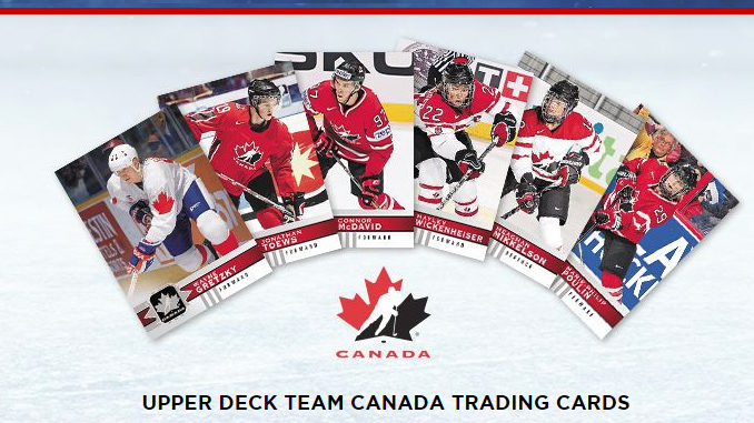 Canadian Tire Unveils Exclusive 2017-18 Upper Deck Team Canada Trading Cards