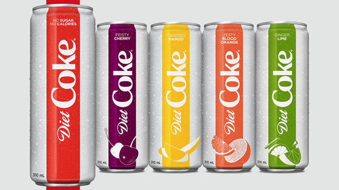 Four New Diet Coke Flavors Set To Land In Canada This February
