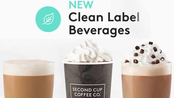 Second Cup Announces Commitment To Clean Label Beverages