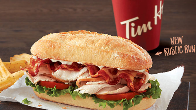 Tim Hortons Introduces New And Improved Turkey Bacon Club Sandwich