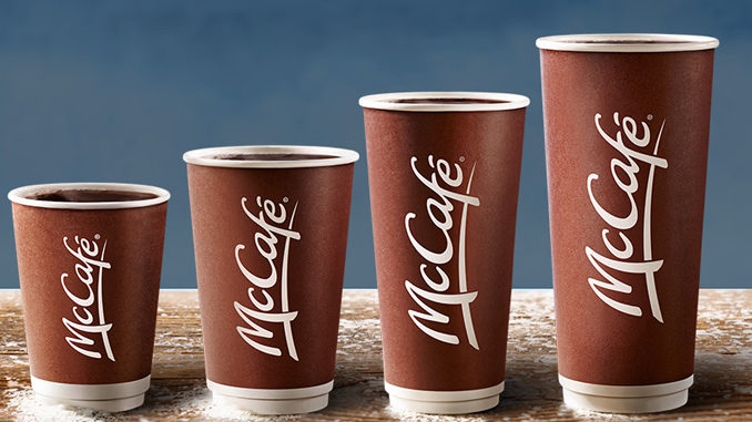 $1 Any Size Coffee At McDonald’s Canada Through March 4, 2018