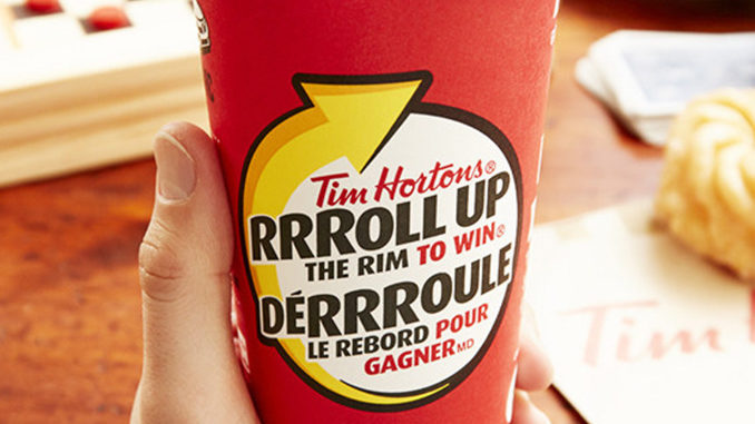 Roll Up The Rim Returns To Tim Hortons For 2018