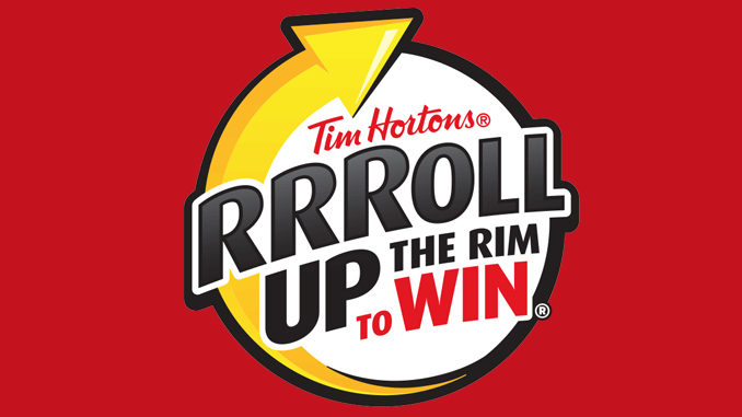 Roll Up The Rim Returns To Tim Hortons On February 7, 2018