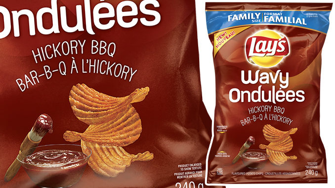 Lay’s Canada Introduces New Wavy Lay’s Hickory BBQ Potato Chips
