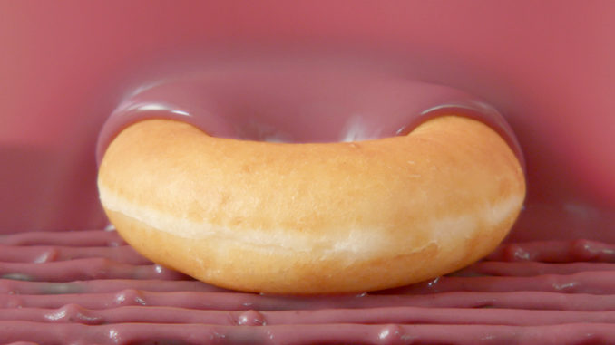 Krispy Kreme Canada Reveals New Blueberry Glaze Doughnut