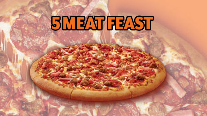 Little Caesars Canada Introduces New 5 Meat Feast Pizza