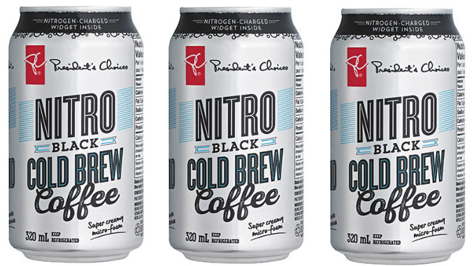 President’s Choice PC Cold Brew Nitro Black Coffee Has Arrived