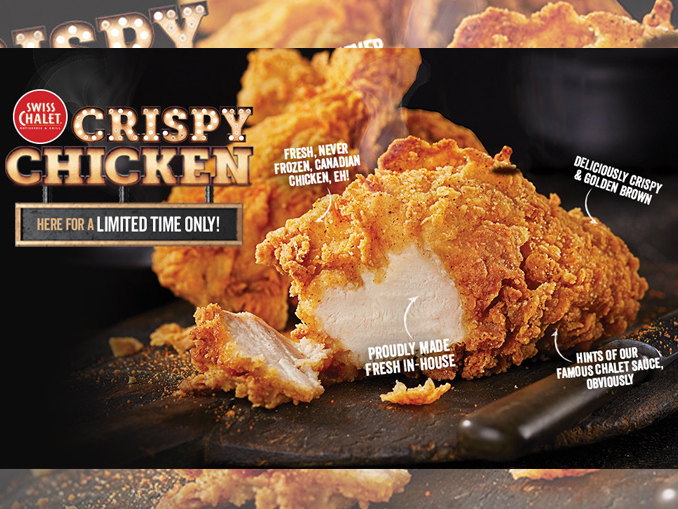 Swiss Chalet Brings Back Crispy Chicken For A Limited Time - Canadify