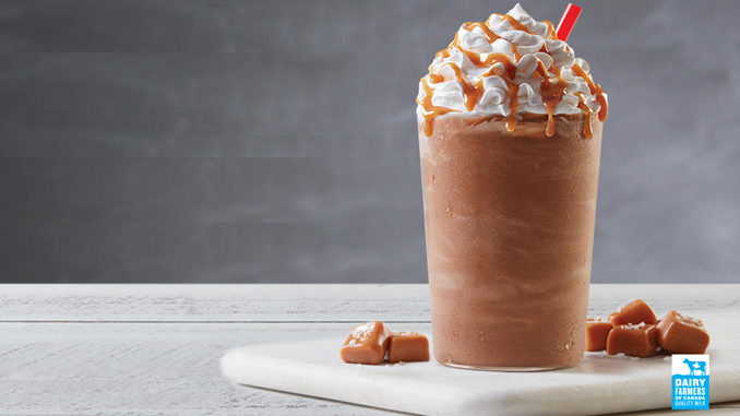 Tim Hortons Pours New Salted Caramel Iced Capp