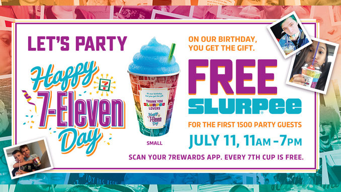 Free Slurpee Drinks At 7-Eleven Canada On July 11, 2018