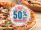 Domino’s Canada Offers 50% Off Any Carry Out Pizza Ordered Online Through August 19, 2018