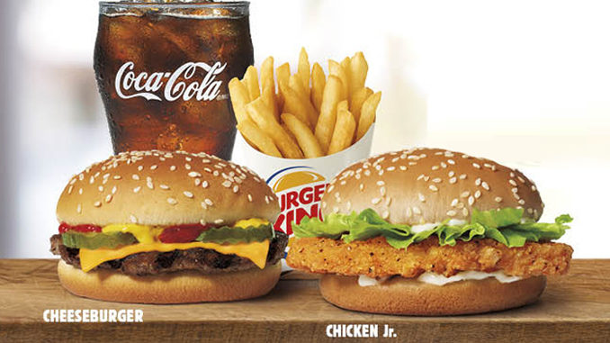 Burger King Canada Offers New King Meal Deal