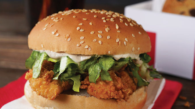 KFC Canada Adds New Double Tender Sandwich To $5 Fill Up Menu